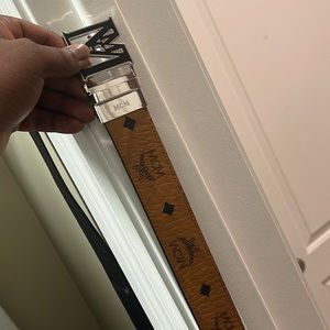 MCM mens belt never worn brand new!